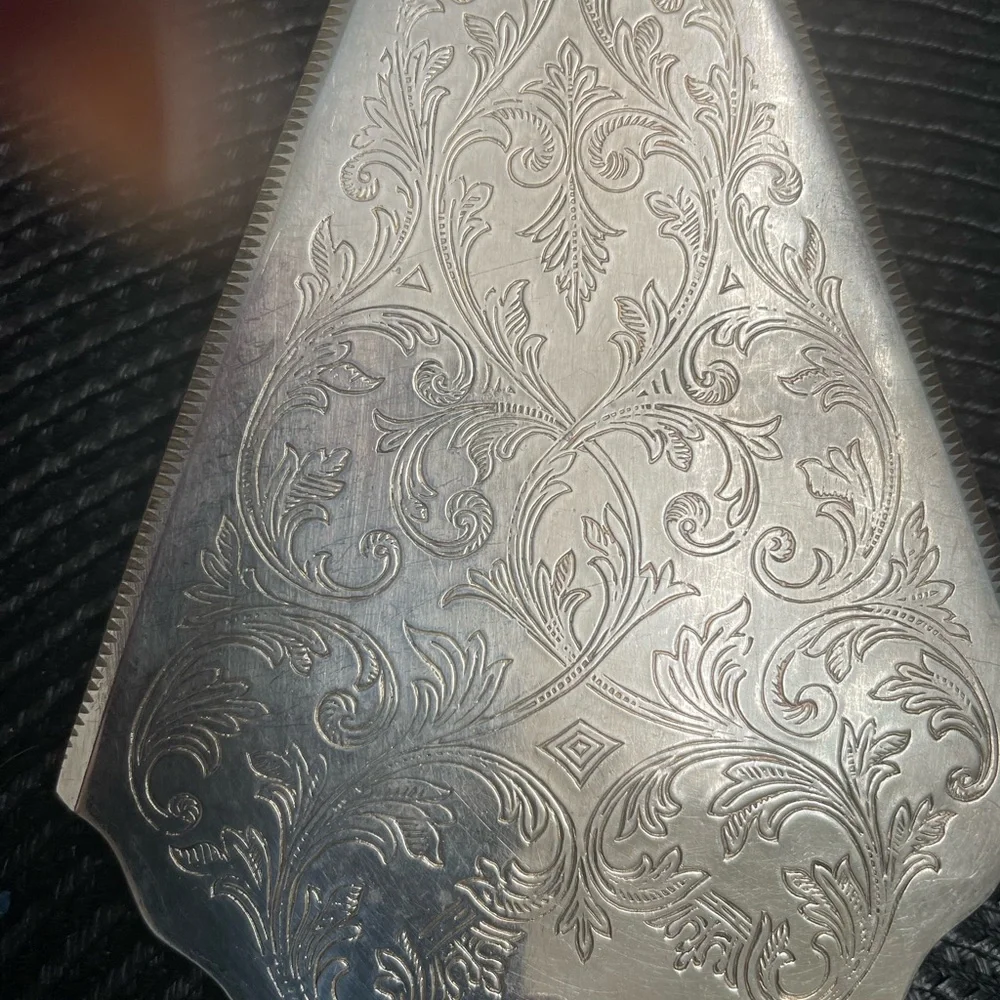 Vintage Sterling silver serving piece- reduced -European - Picture 2 of 10